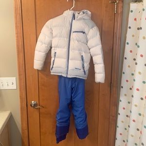 Marmot girls coat and snow pants